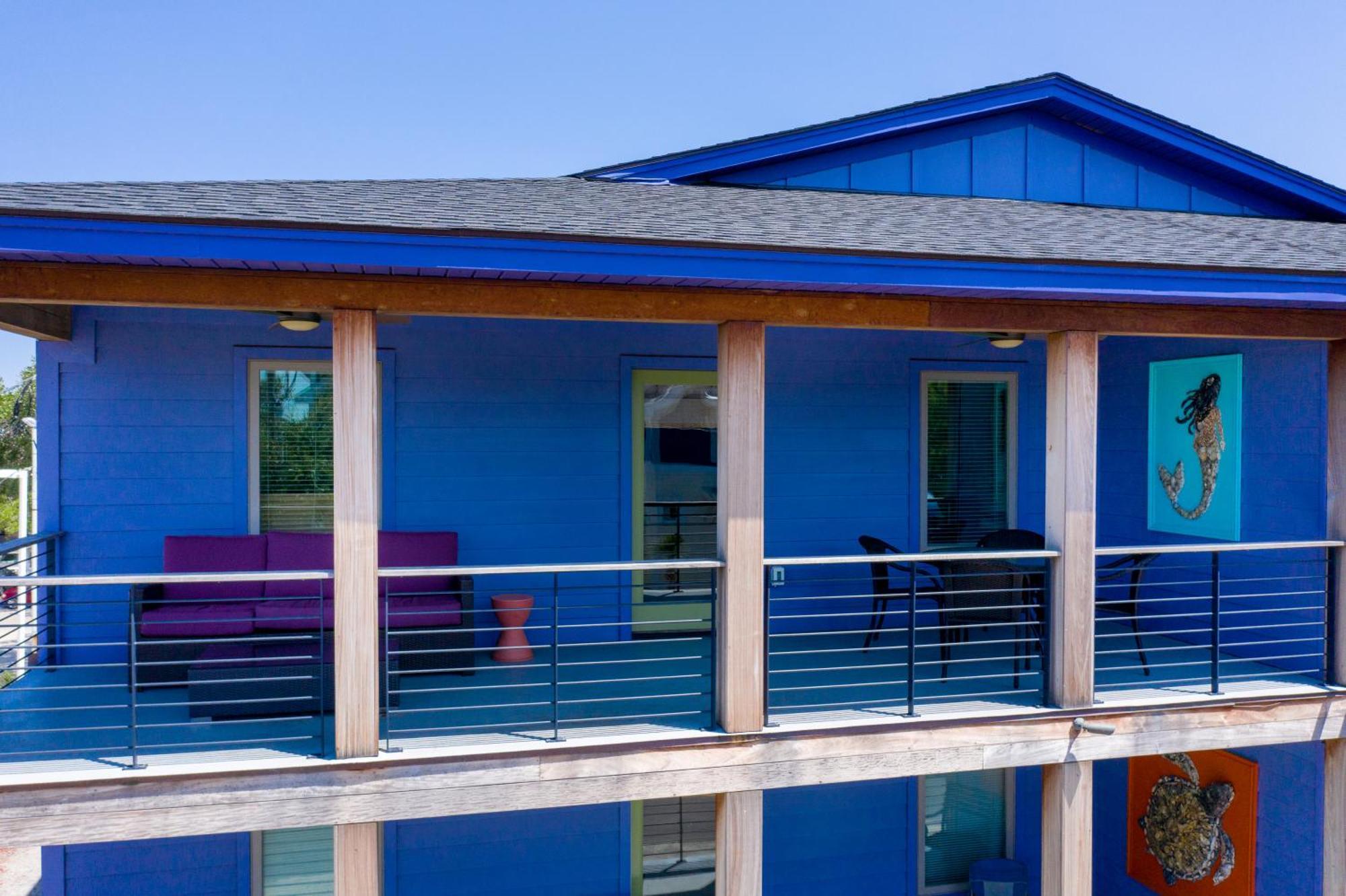 Folly Vacation Perfect Purple Palace Apt C Folly Beach Eksteriør bilde